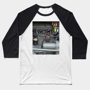 Ferguson 'Lenfield' Tractor Motor, Close up classic diesel power Baseball T-Shirt